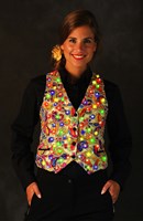 Dames Gilet Castalia Goud met LED-verlichting