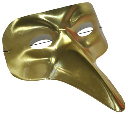 Snavel Masker Goud