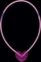 Glow Stick Ketting met Hart