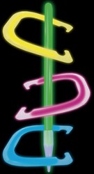 Glow Stick Hoefijzer Werpen