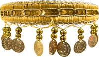 Haarband Zigeuner Luxe Goud