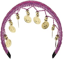 Haarband Zigeuner Luxe Paars
