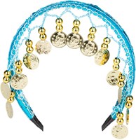 Haarband Zigeuner Luxe Turquoise