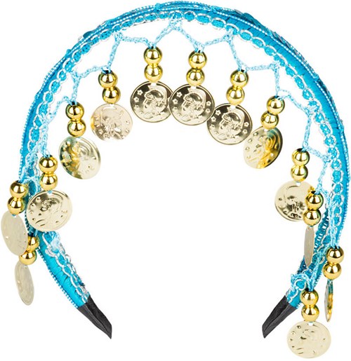 Haarband Zigeuner Luxe Turquoise