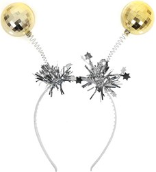 Tiara Discoballen Goud