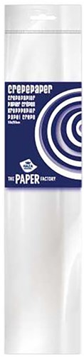 Crepe Papier Wit 