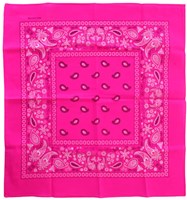 Zakdoek Neon Pink - 53x53cm