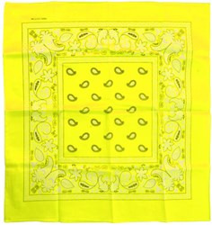 Zakdoek Neon Geel - 53x53cm