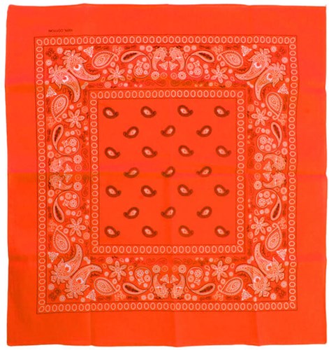 Zakdoek Neon Oranje - 53x53cm