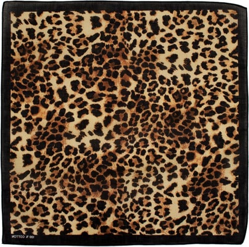 Zakdoek Panterprint