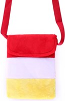 Tasje Oeteldonk Rood-Wit-Geel - 13,5x18cm