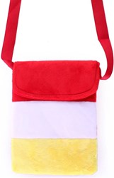 Tasje Oeteldonk Rood-Wit-Geel - 13,5x18cm