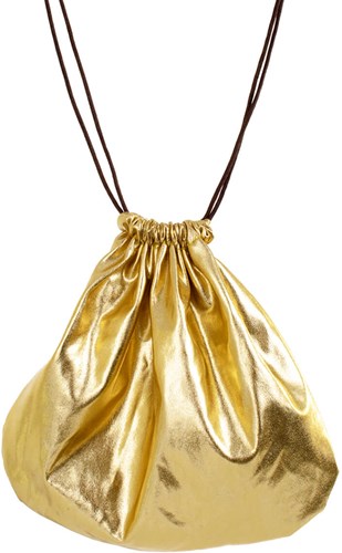 Buideltasje Metallic Goud (23x20cm)