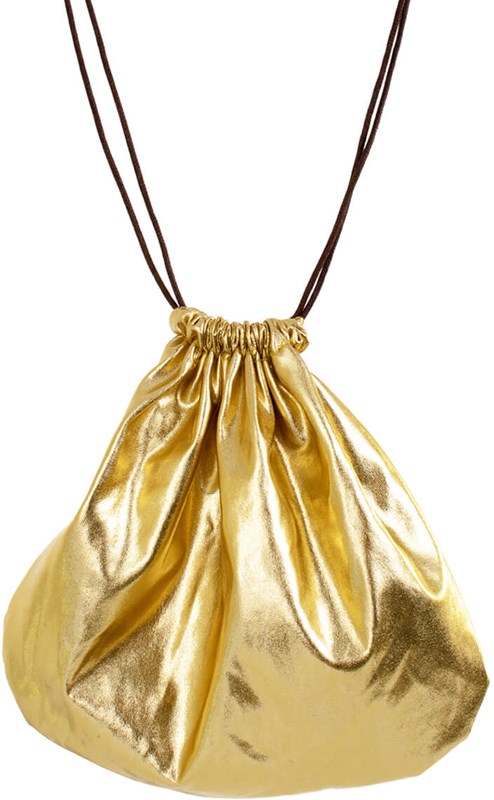 Buideltasje Metallic Goud (23x20cm)