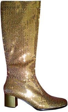 Laarzen Pailletten Goud