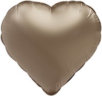 Folieballon Hart Goud Ultra Mat (45cm)