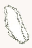 Parelketting Glas Lang Parelmoer Wit