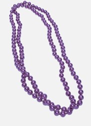 Parelketting Glas Lang Paars