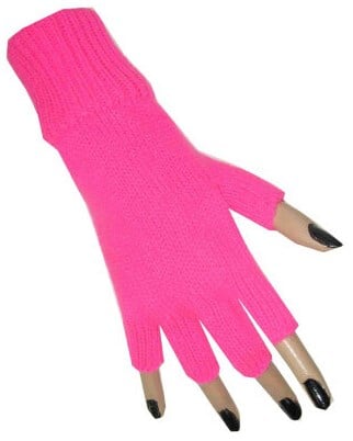 Vingerloze Handschoenen Pink