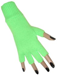 Vingerloze Handschoenen Neon Groen