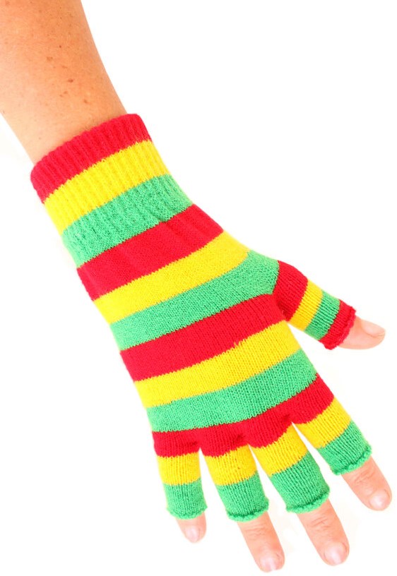 DUHGBNE Gebreide Handschoenen Dames Vinger Duim Gat Knit Half Vingerloze Mouw Warmers Arm Gebreide Vingerloze Wanten Warm Winter Kantoor Handschoenen