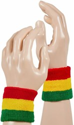 Zweetbandjes Rood-Geel-Groen