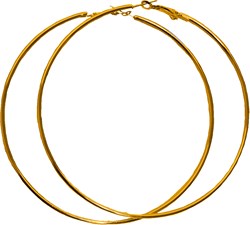 Oorbellen Goud 9cm