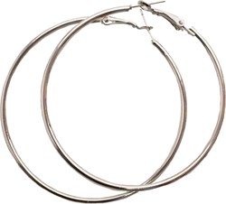Oorbellen Zilver 6cm