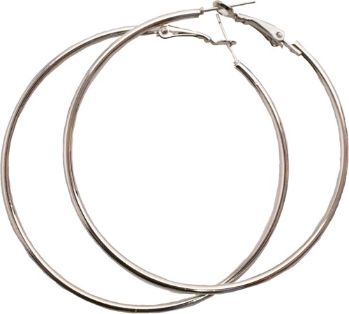 Oorbellen Zilver 6cm