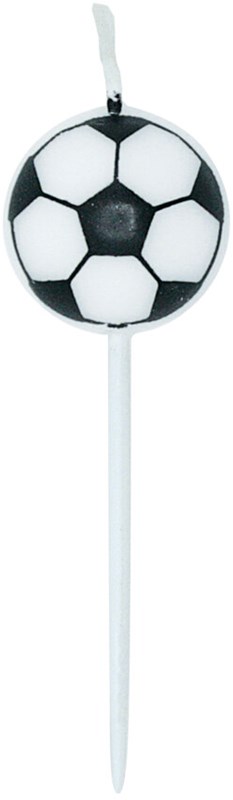 Taartkaarsje Voetbal - 5st
