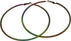 Oorbellen Rainbow Multi 10cm