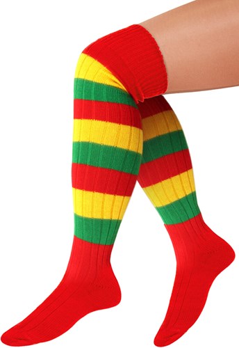 Kniekousen Rood/Geel/Groen