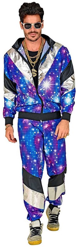 Fout Trainingspak Eighties Discoball (man)