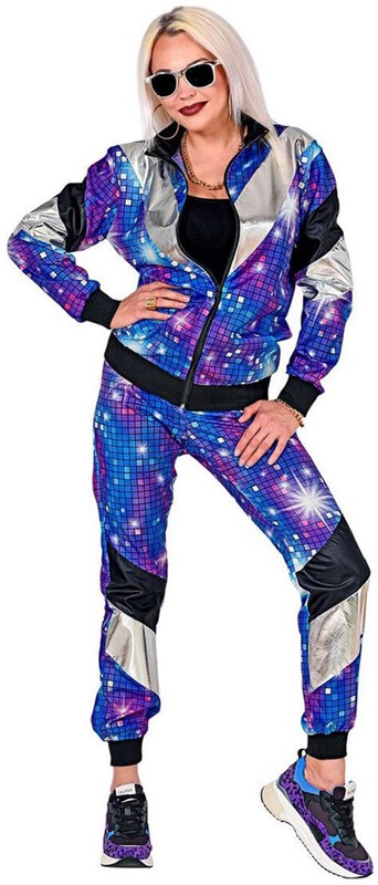 Fout Trainingspak Eighties Discoball (vrouw)
