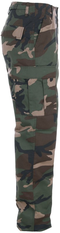 Leger Camouflagebroek (zijkant)