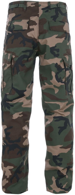 Leger Camouflagebroek (achterkant)