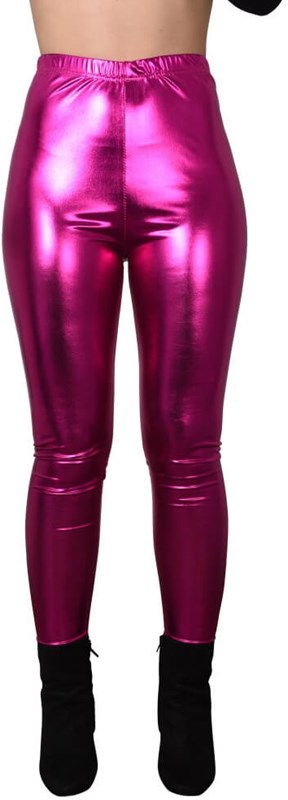 Pink Legging Metallic