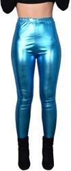 Turquoise Legging Metallic