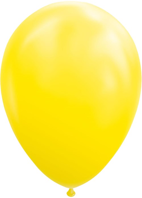 Ballonnen Geel 100 stuks 30cm