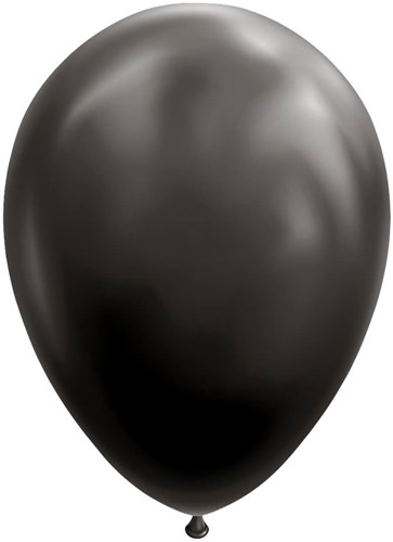 Ballonnen Zwart 100 stuks 30cm