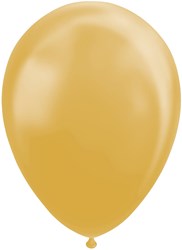Ballonnen Metallic Goud 30cm - 100 stuks