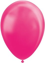Ballonnen Metallic Pink 30cm - 25st