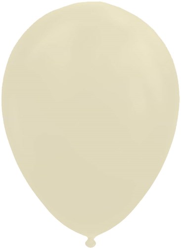 Ballonnen Metallic Parelmoer Ivoor 30cm - 25 stuks