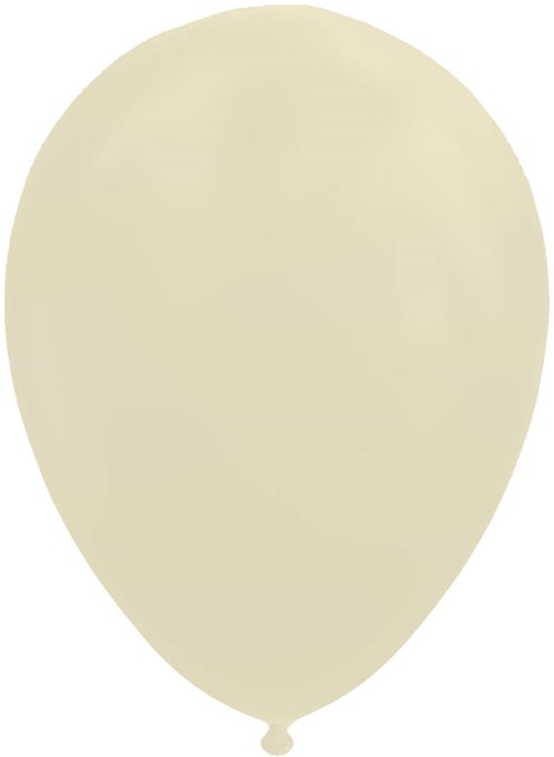 Ballonnen Metallic Parelmoer Ivoor 30cm - 25 stuks