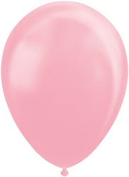 Ballonnen Metallic Roze 30cm - 100st