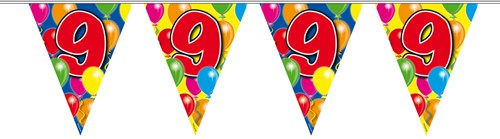 Vlaggenlijn 9 jaar 10mtr