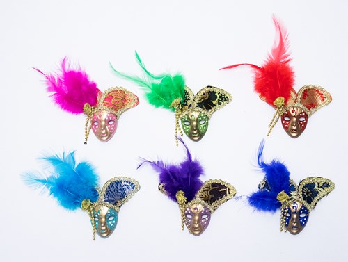 Broche Venetiaans met Veren 