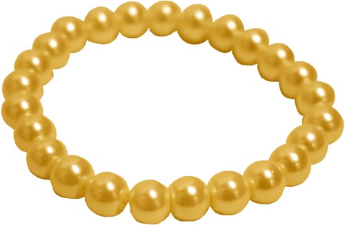 Parelarmband Goud