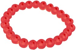 Parelarmband Rood