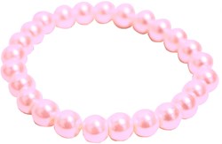 Parelarmband Roze